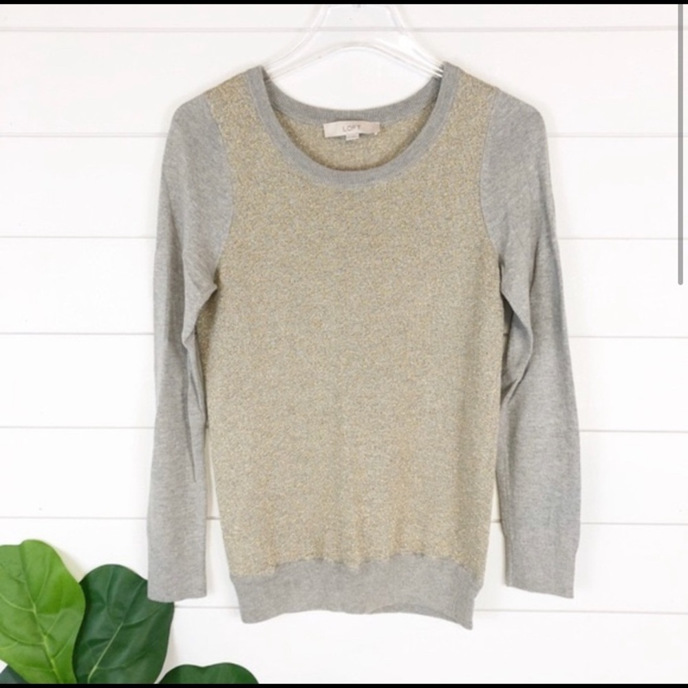 Sparkling LOFT sweater!